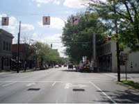 Spring Street at Bank Street, New Albany, IN