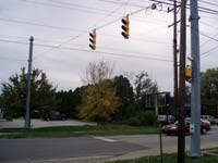 Rogers Street at Rockport Road, Bloomington, Indiana