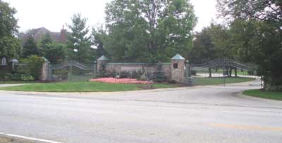 Gated Neighborhood Entrance